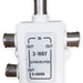 TV FM Aerial Co-Axial 3-Way Splitter