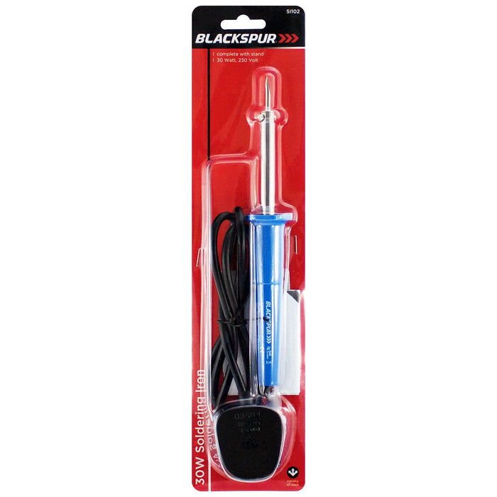 Blackspur 30W Soldering Iron with Stand
