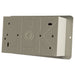 Mode Lighting SD1500 Slider Dimmer 1500W - Brushed Aluminium