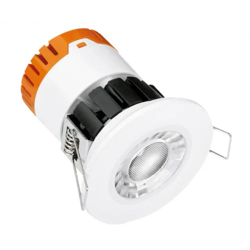 Aurora Enlite EN-DE8/30 LED Dimmable Fire Rated Downlight 8W IP65 3000K Warm White (Bezel Not Included)