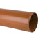 Aquaflow 110mm X 3m Underground Plain End Pipe