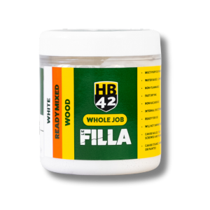 HB42 WholeJob WoodFilla Readymixed White 325G